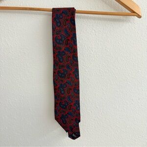 Robert Talbott Red and Blue Paisley Tie